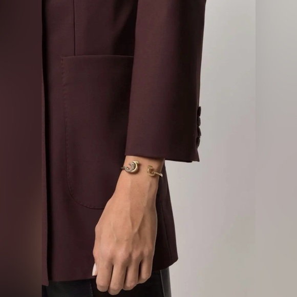 Salvatore Ferragamo Crystal Gancini Women's Bracelet - Picture 2 of 7